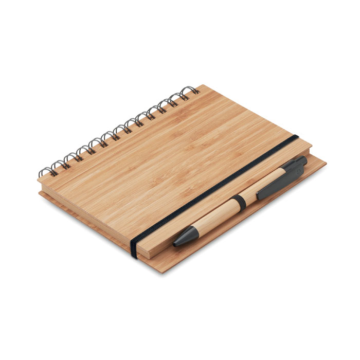 BAMBLOC Libreta de bambú - Oficina - Regalo Promocional Personalizado - vista alternativa
