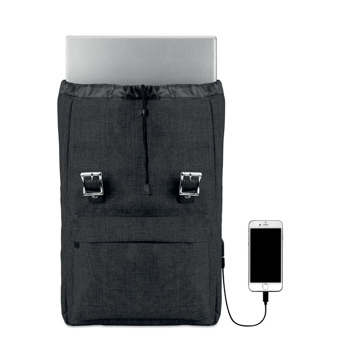 RIGA Mochila de poliéster 600D - Mochilas personalizadas - Regalo Promocional Personalizado - vista alternativa