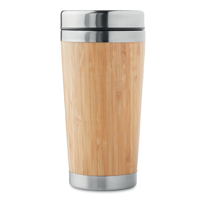 RODEODRIVE+ Termo bambú doble capa 400ml - Termos personalizados - Regalo Promocional Personalizado - vista alternativa