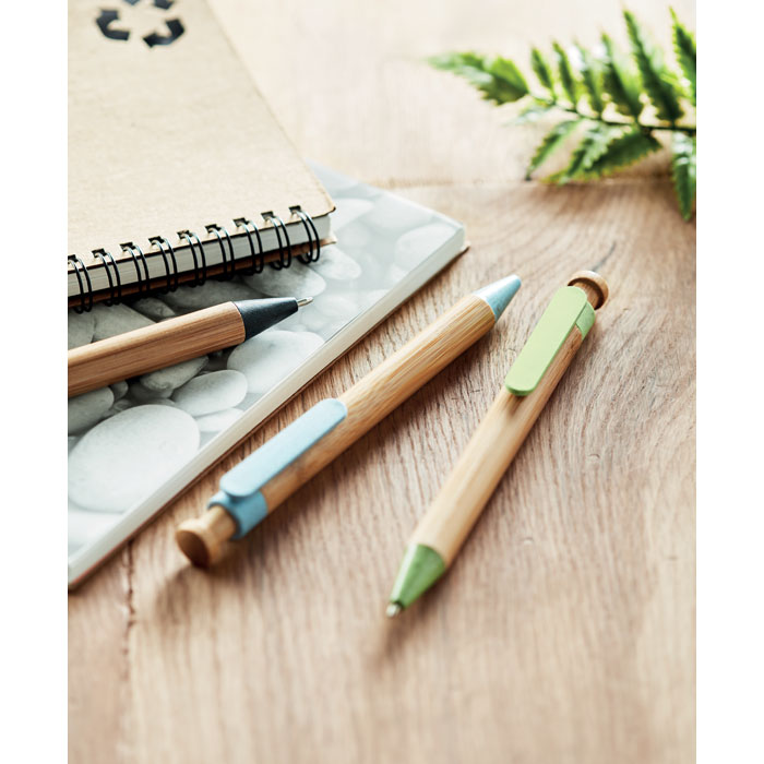 TOYAMA Bolígrafo de bambú - Escritura - Regalo Promocional Personalizado - imagen 6