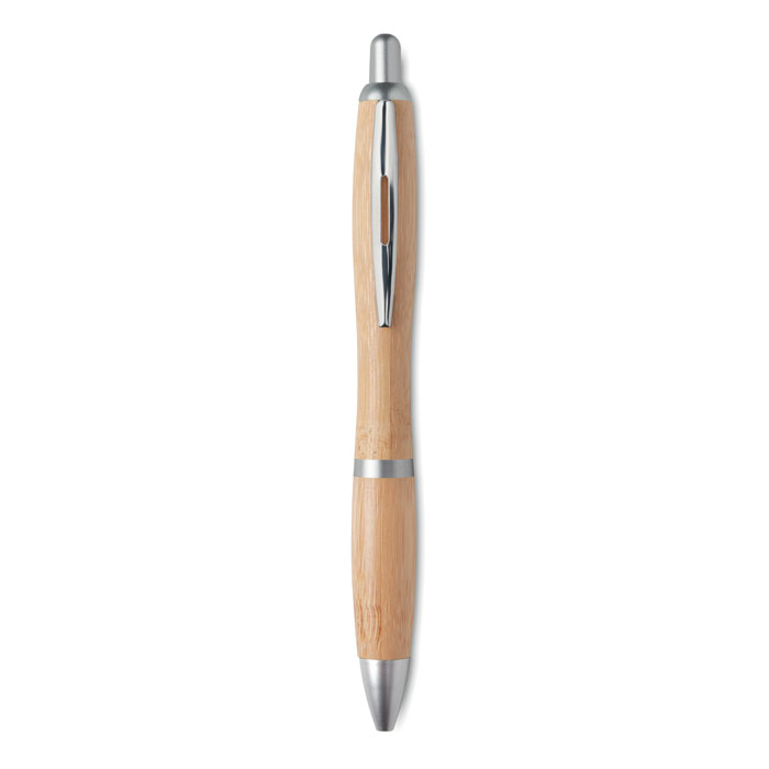 RIO BAMBOO Bolígrafo bambú y ABS - Escritura - Regalo Promocional Personalizado