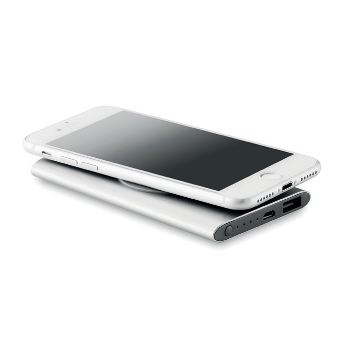 POWER&WIRELESS Powerbank Wireless 4000mAh 5W - Tecnología - Regalo Promocional Personalizado - imagen 8
