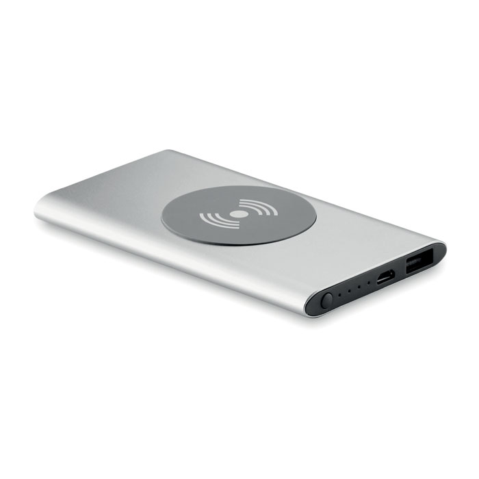 POWER&WIRELESS Powerbank Wireless 4000mAh 5W - Tecnología - Regalo Promocional Personalizado - imagen 5