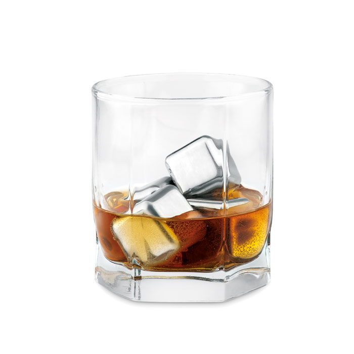 ICY Set 4 cubitos hielo en funda - Set de vino - Regalo Promocional Personalizado - imagen 4