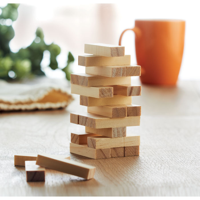 PISA Juego torre de madera - Niños y Juegos - Regalo Promocional Personalizado - imagen 6