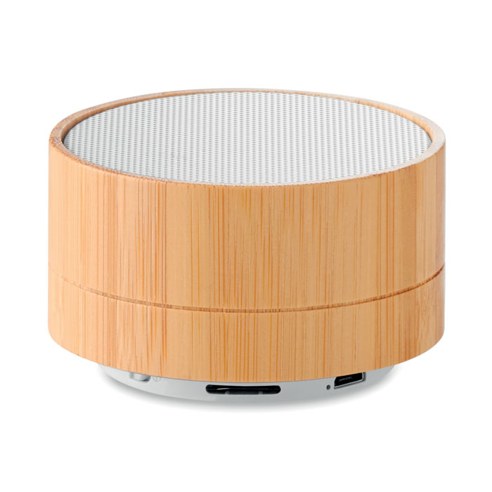 SOUND BAMBOO Altavoz inalámbrico bambú - Tecnología - Regalo Promocional Personalizado - imagen 5