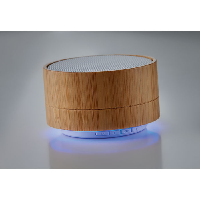 SOUND BAMBOO Altavoz inalámbrico bambú - Tecnología - Regalo Promocional Personalizado - imagen 6