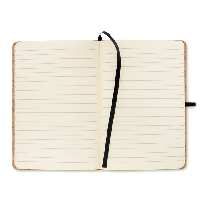 SUBER Libreta A5 con tapa de corcho - Oficina - Regalo Promocional Personalizado - imagen 3