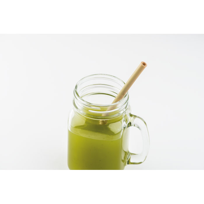 NATURAL STRAW Pajita bambú cepillo funda - Otros accesorios cocina - Regalo Promocional Personalizado - vista alternativa