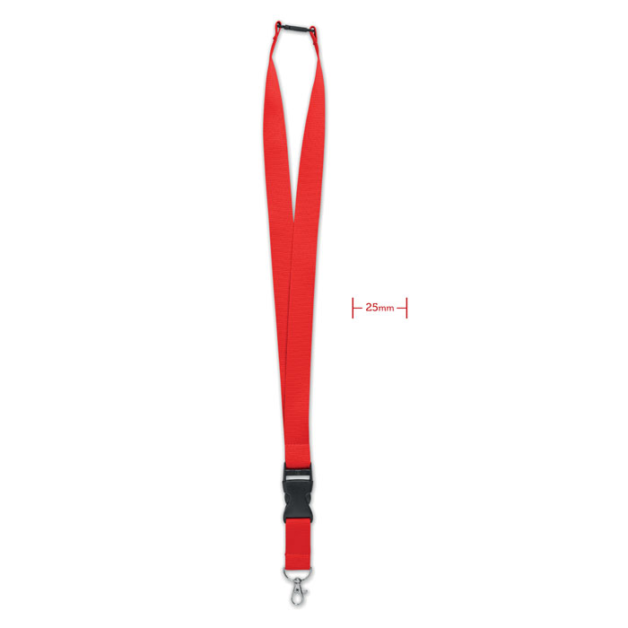 WIDE LANY Lanyard 25mm con mosquetón - Lanyards y Pulseras - Regalo Promocional Personalizado - imagen 3