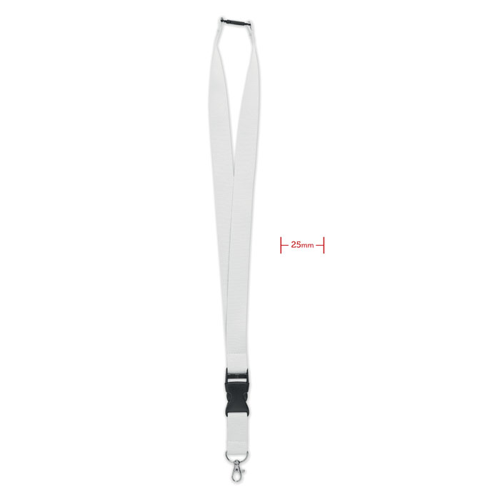 WIDE LANY Lanyard 25mm con mosquetón - Lanyards y Pulseras - Regalo Promocional Personalizado - imagen 4