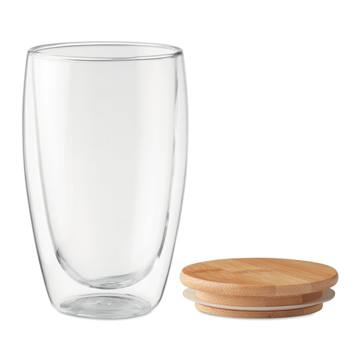 TIRANA LARGE Vaso cristal doble capa 450 ml - Tazas y vasos personalizados - Regalo Promocional Personalizado - imagen 3