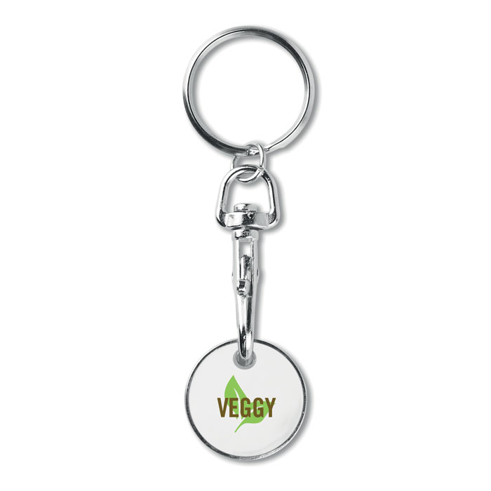 TOKENRING Llavero moneda (EUR) carro - Llaveros, pins y chapas - Regalo Promocional Personalizado - imagen 4