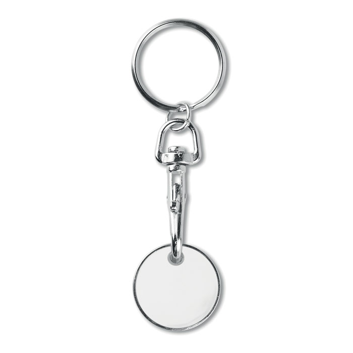 TOKENRING Llavero moneda (EUR) carro - Llaveros, pins y chapas - Regalo Promocional Personalizado
