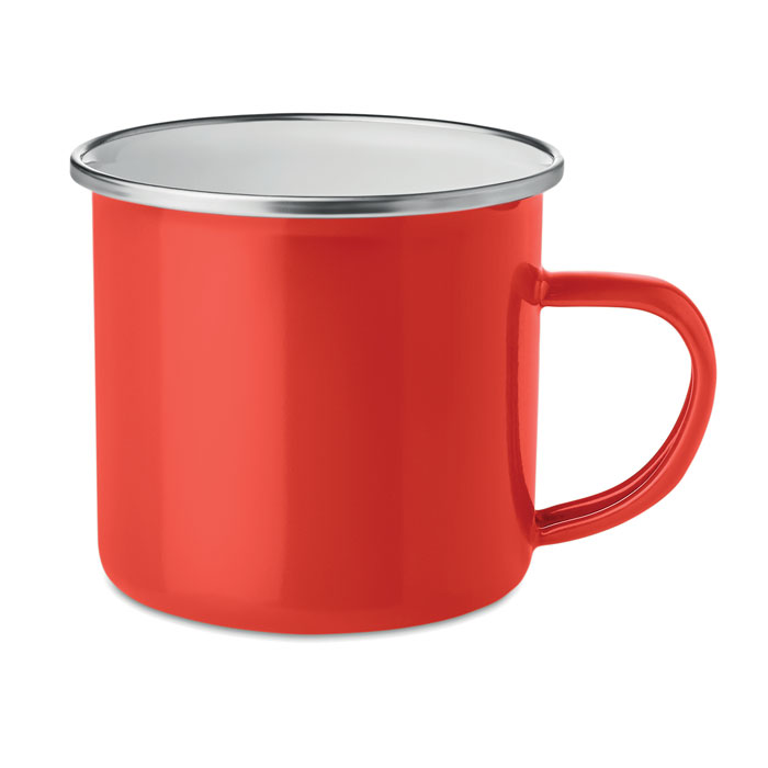 PLATEADO Taza de metal esmaltado 350 ml - Tazas y vasos personalizados - Regalo Promocional Personalizado - imagen 6