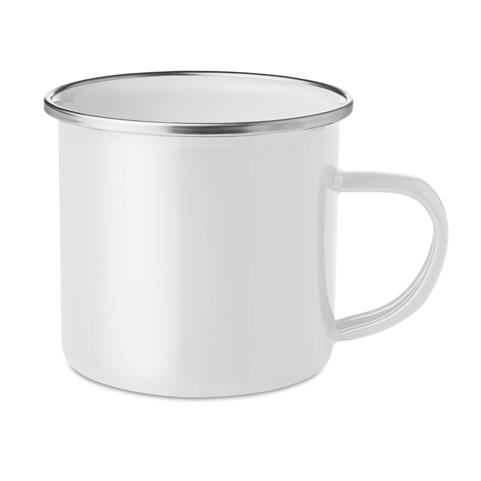 PLATEADO Taza de metal esmaltado 350 ml - Tazas y vasos personalizados - Regalo Promocional Personalizado - imagen 5