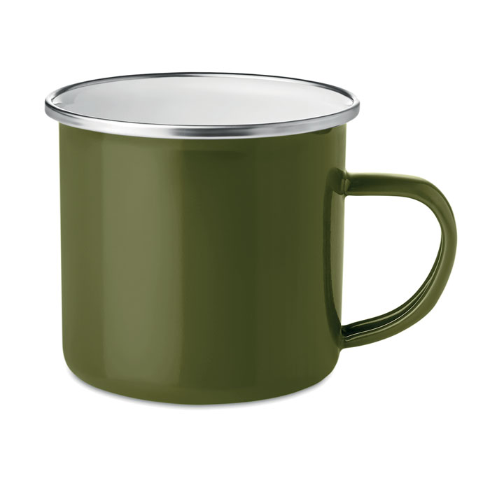 PLATEADO Taza de metal esmaltado 350 ml - Tazas y vasos personalizados - Regalo Promocional Personalizado - imagen 8