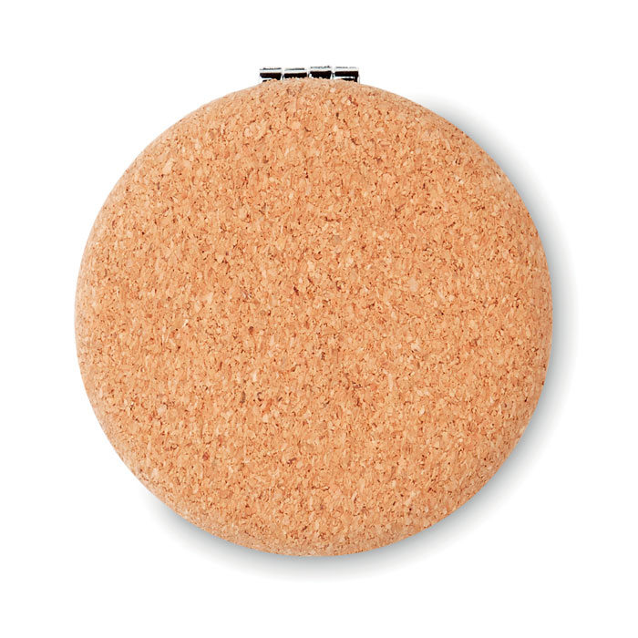 GUAPA CORK Espejo doble circular corcho - Hogar - Regalo Promocional Personalizado - imagen 3