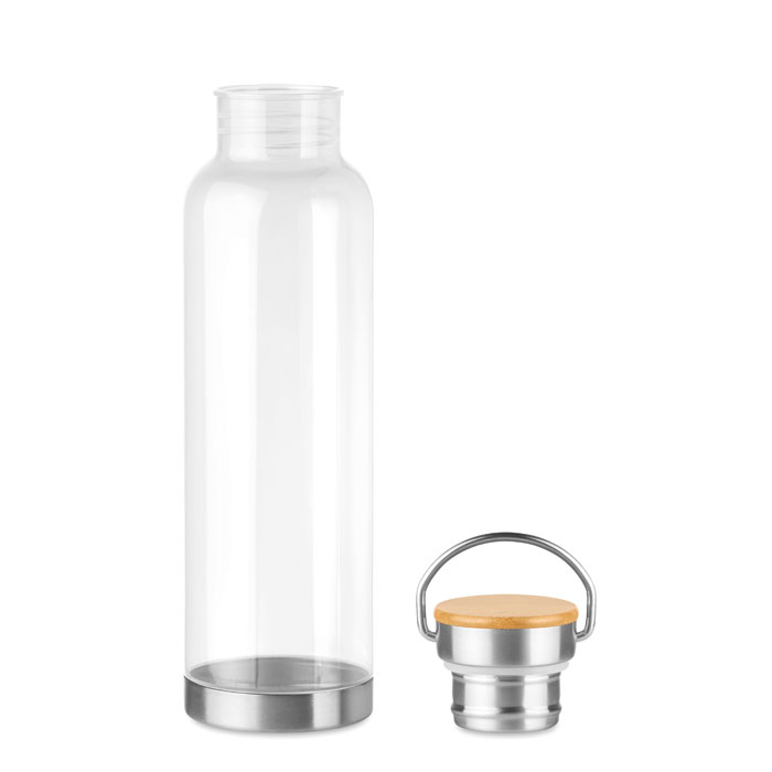 HELSINKI BASIC Botella tritan con tapa bambú 8 - Tazas y botellas - Regalo Promocional Personalizado - imagen 4