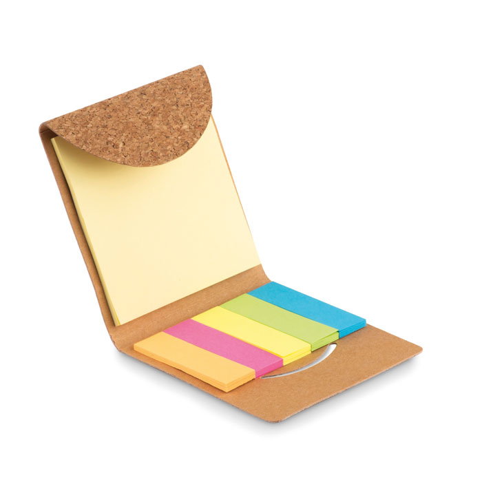 FOLDCORK Set de notas corcho - Oficina - Regalo Promocional Personalizado - imagen 3