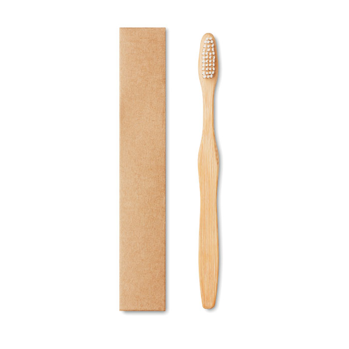 DENTOBRUSH Cepillo dientes mango bambú - Hogar - Regalo Promocional Personalizado - imagen 5