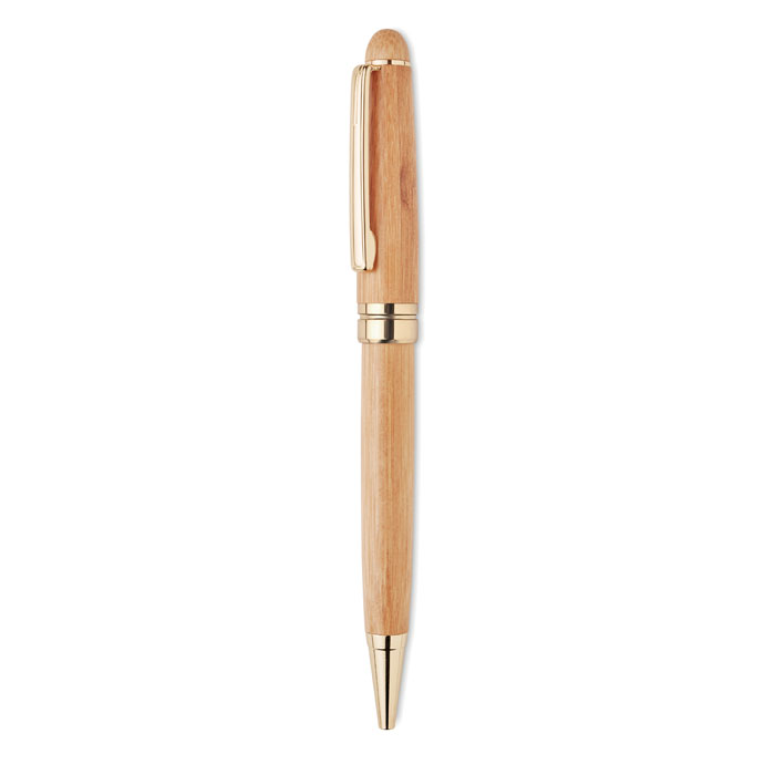 ETNA Bolígrafo giratorio de bambú - Escritura - Regalo Promocional Personalizado - imagen 5