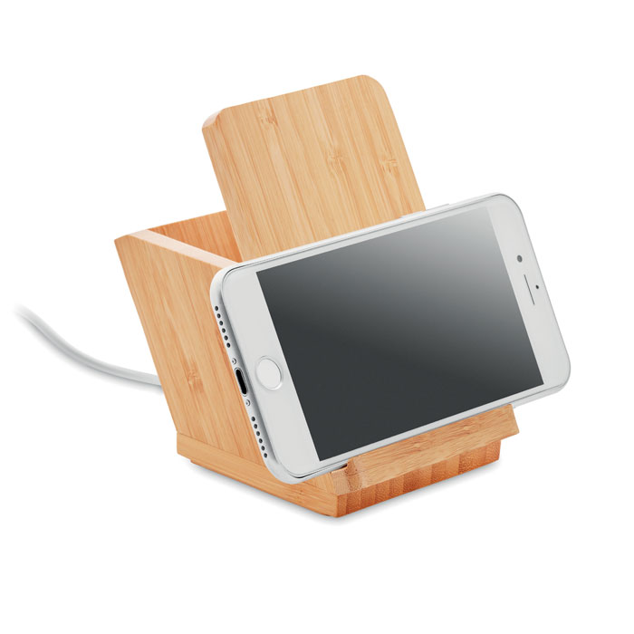 BAICOI Cargador inhálambrico doble bobina - Tecnología - Regalo Promocional Personalizado - imagen 4