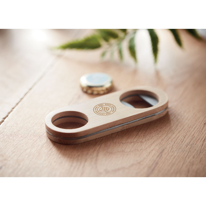 VALBAMPER Abridor de bambú - Hogar - Regalo Promocional Personalizado - imagen 4