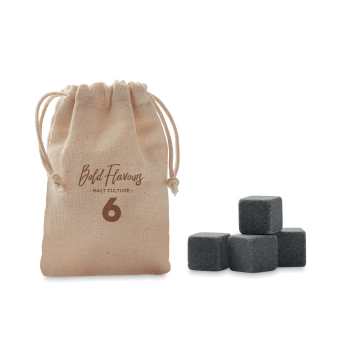 ROCKS Set de 4 cubitos - Set de vino - Regalo Promocional Personalizado - vista alternativa