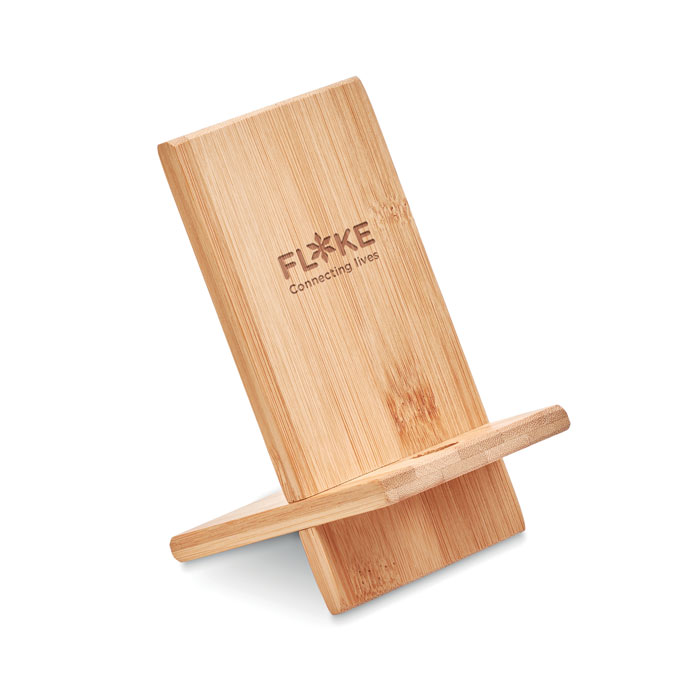 WHIPPY Soporte para telefono de bambú - Tecnología - Regalo Promocional Personalizado - imagen 5