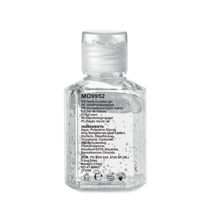 GEL 30 Gel de manos 30ml - Otros cuidado personal - Regalo Promocional Personalizado - vista alternativa