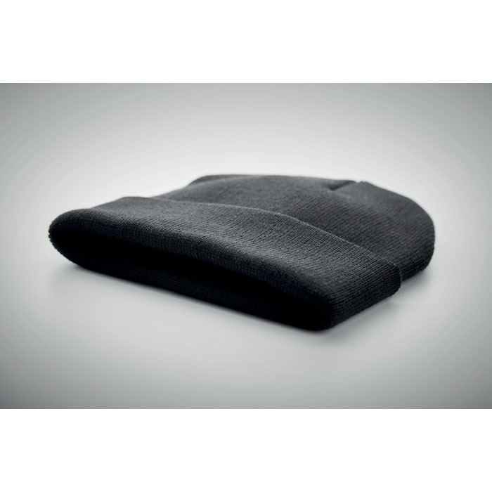 POLO RPET Gorro RPET con puño - Invierno y lluvia - Regalo Promocional Personalizado - vista alternativa