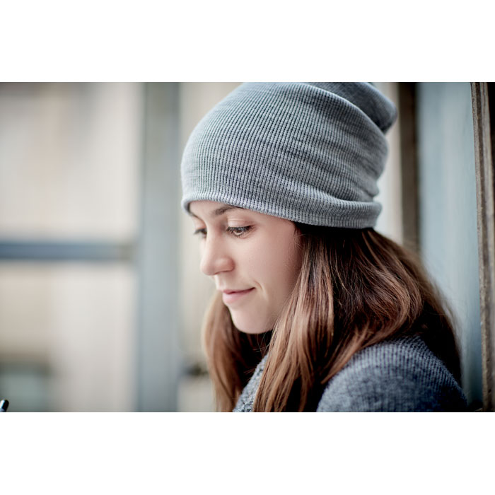 POLO RPET Gorro RPET con puño - Invierno y lluvia - Regalo Promocional Personalizado - imagen 4