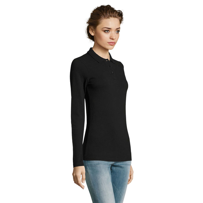 PERFECT LSL WOMEN PERFECT MUJER LSL POLO 180 - Ropa y accesorios - Regalo Promocional Personalizado - imagen 3