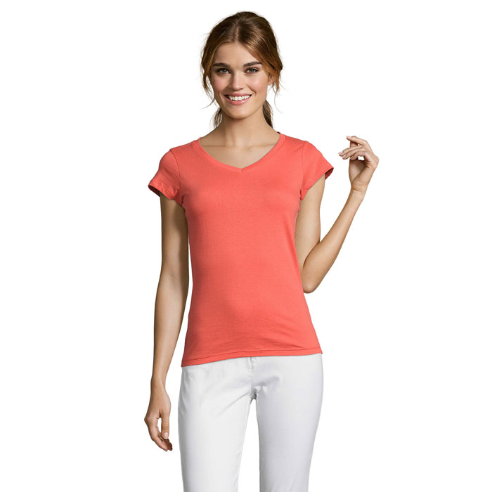 MOON MOON CAMISETA MUJER 150g - Ropa y accesorios - Regalo Promocional Personalizado - imagen 4