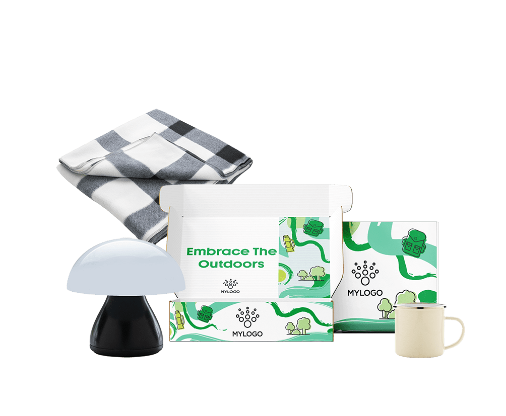 Sets navideños personalizados para empresas con packaging corporativo y envío a múltiples direcciones