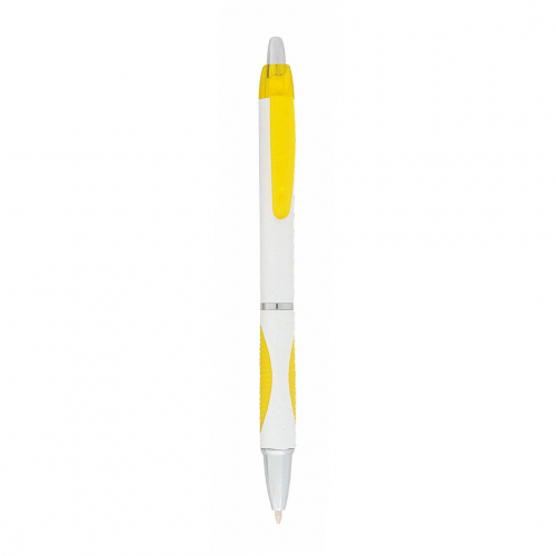 Bolígrafo blanco con clip original color