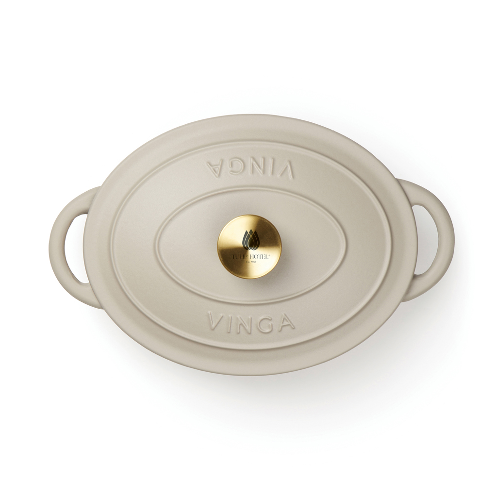 Olla de hierro fundido VINGA Monte esmaltado 3,5L, Regalos de empresa  personalizados
