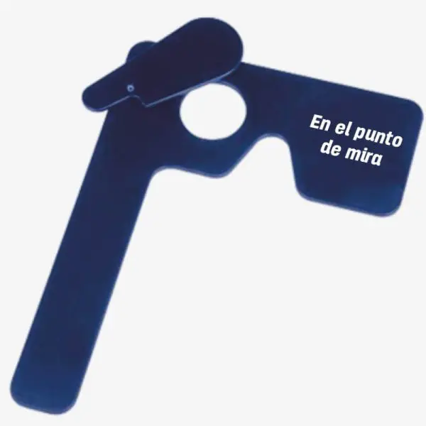 Oclusores estenopeicos de mano - Artículo de fabricación