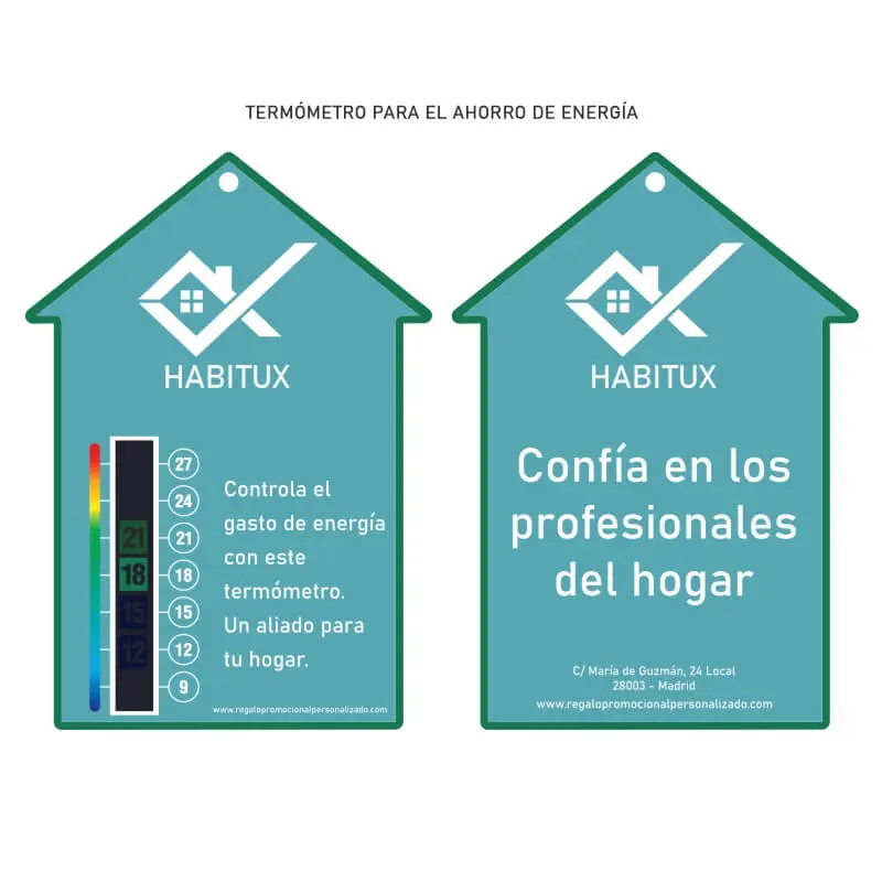 Termómetros publicitarios de cristal líquido personalizados